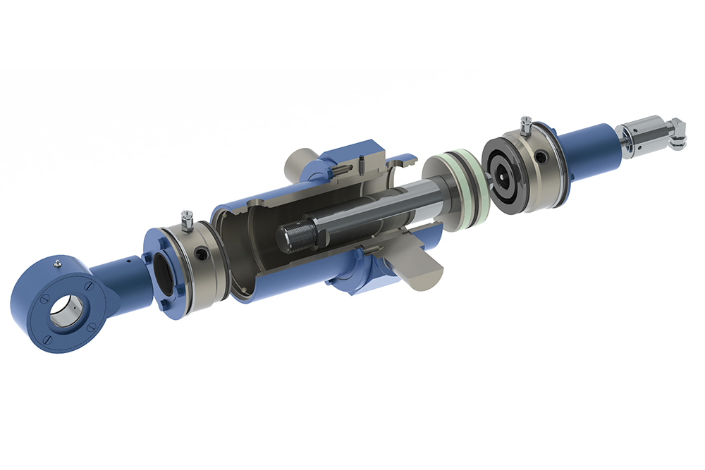 hydraulic piston made on drawings