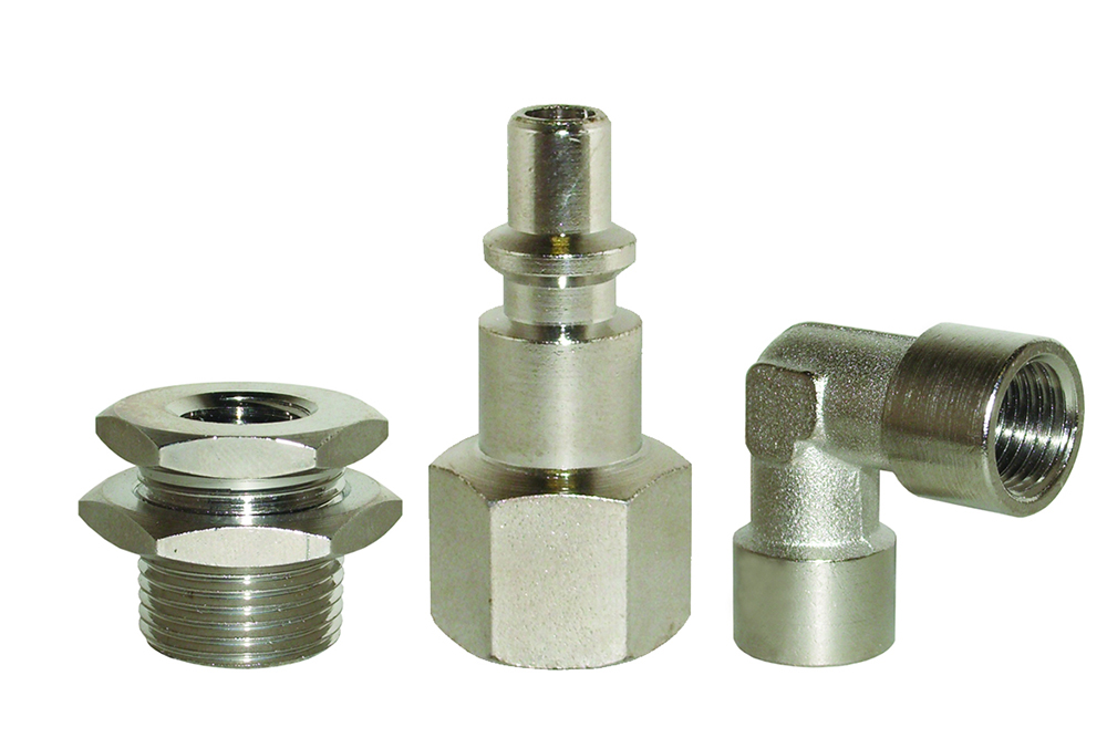 Pneumatic fittings push-on