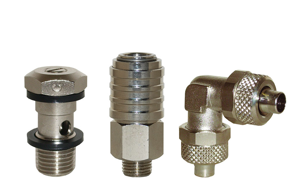 Raccordi per pneumatica in acciaio inox
